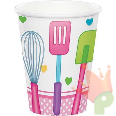BICCHIERI 266ML LITTLE CHEF 8PZ