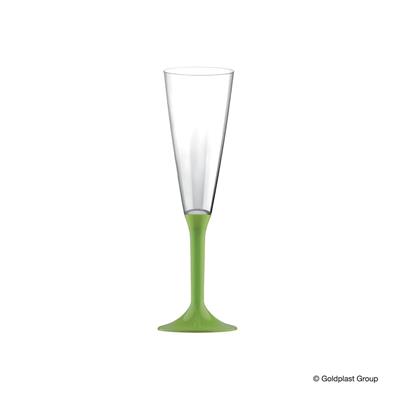 BASI PER FLUTE/CALICE/COPPE VERDE ACIDO 20 PZ