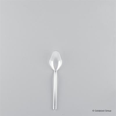 MINI CUCCHIAINO 10CM TRASPARENTE 50PZ