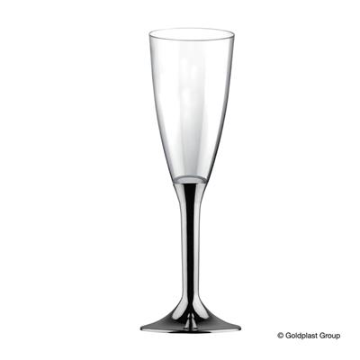 BASI PER FLUTE/CALICE/COPPE ACCIAIO 20 pz