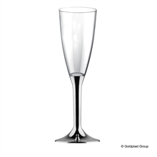 BASI PER FLUTE/CALICE/COPPE ARGENTO METAL 20 pz