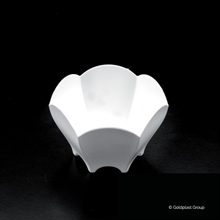 BICCHIERINO 70CC TULIP 65MM BIANCO 25PZ