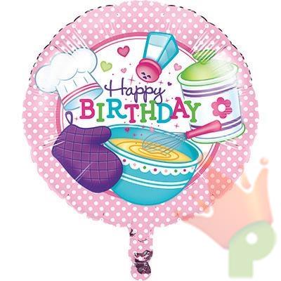 PALLONCINO MYLAR 18INCH LITTLE CHEF