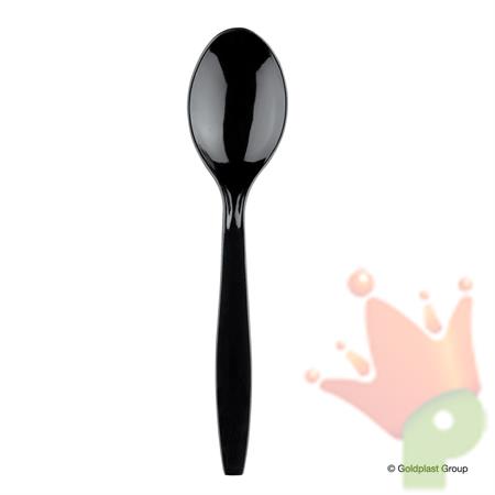 CUCCHIAIO PESANTE 19CM NERO 50 pz