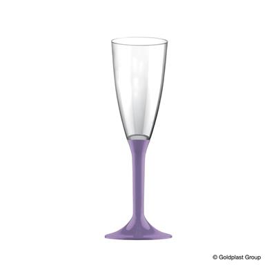 BASI PER FLUTE/CALICE/COPPE LILLA 20PZ