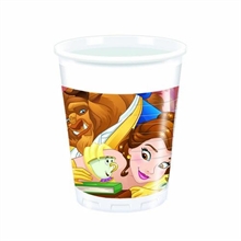 BICCHIERI 200CC BELLE & BESTIA 8PZ