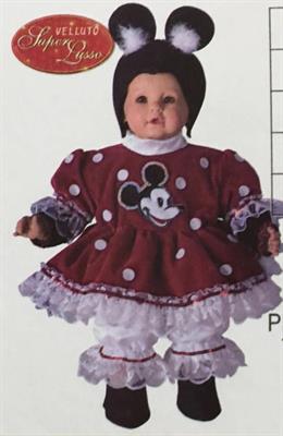 COSTUME PICCOLA TOPINA TG. 9 MESI