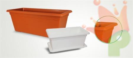 FIORIERA VULCANO TERRACOTTA 60 CM