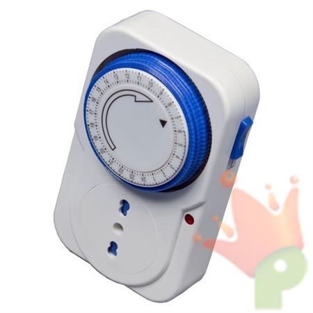 TP 3001 Programmatore Giornaliero Bianco DAILY Spina 16A - Presa
