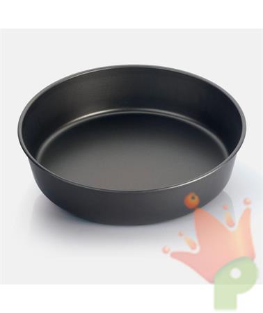 TORTIERA TONDA LISCIA ALTA CM 26X6H