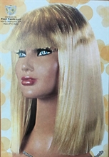 PARRUCCA LUNGA BIONDA VENERE CON FRANGIA 40cm