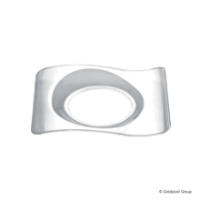 PIATTINO 10CC FORMA TRASPARENTE 80X66MM 50PZ