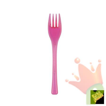 FORCHETTINA DOLCE 14CM FLY FUCSIA 50PZ