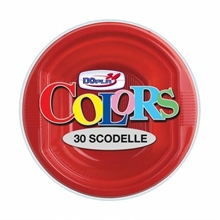 SCODELLE 250CC ROSSO 30PZ
