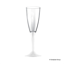 FLUTE MAXI + GAMBO BIANCO 160CC 10PZ