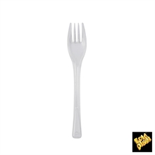 Forchette 140mm Trasparenti Dolce 50pz