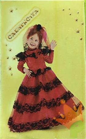COSTUME CARMENCITA TG. 2 ANNI