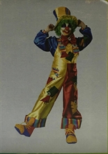 COSTUME HAPPY CLOWN TG. 7-8 ANNI