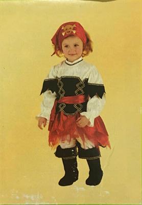 COSTUME CORSARINA TG. 1 ANNI