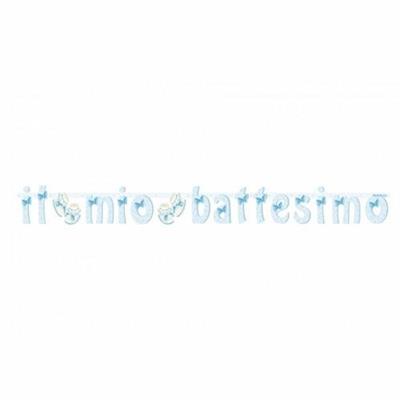 FESTONE IL MIO BATTESIMO BABY CELESTE