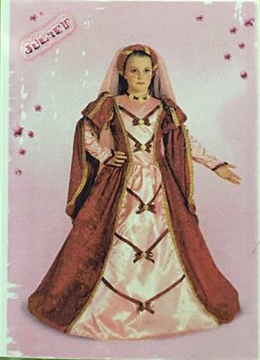 COSTUME JULIET TG. 5-6 ANNI