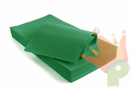 TOVAGLIA 100X100CM TNT VERDE FORESTA FABULA 25PZ