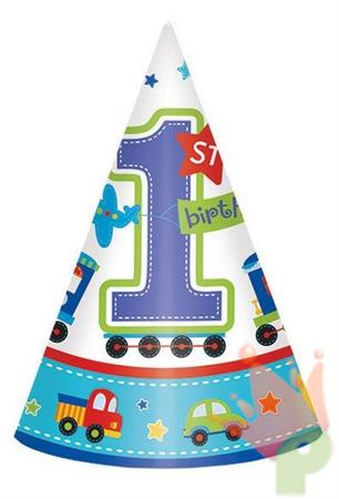 CAPPELLINO 1° COMPLEANNO ALL ABOARD 8PZ