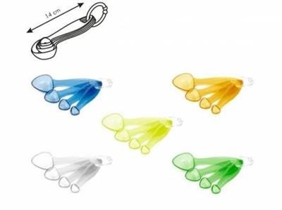 MISURINI A CUCCHIAIO 4 PZ DA 5 A 15 ML TESCOMA