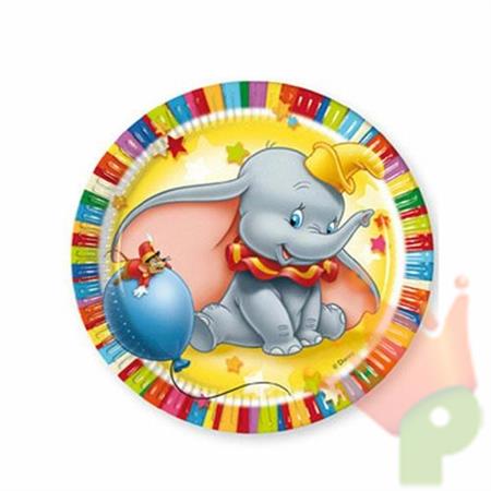 Piatti 23cm Dumbo da 10pz