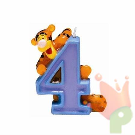 CANDELINA  WINNIE THE POOH 4 TIGRO