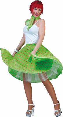 COSTUME GONNA ROCK'N ROLL VERDE TG. UNICA 508046E A14