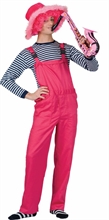 COSTUME SALOPETTE ROSA TG. XL COD 603032I