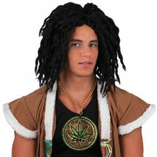 Parrucca Rasta Man Nero Uomo