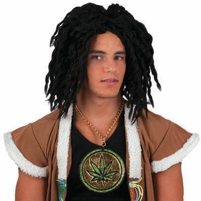 Parrucca Rasta Man Nero Uomo