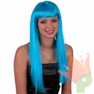PARRUCCA LUNGA DONNA TURCHESE