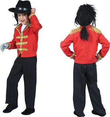 COSTUME GIACCA MICHAEL JACKSON TG. 152 ANNI 11-12