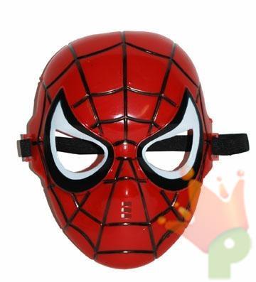 Maschera Spiderman Bambino in Plastica Rigida