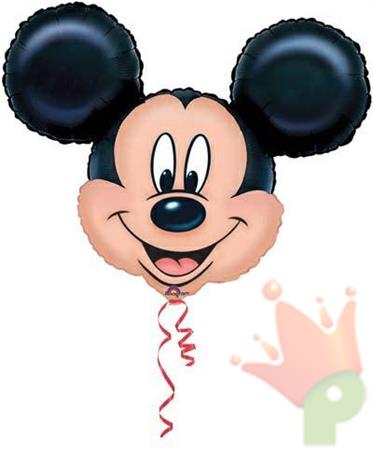 PALLONICNO MYLAR MINISHAPE MICKEY MOUSE NEW