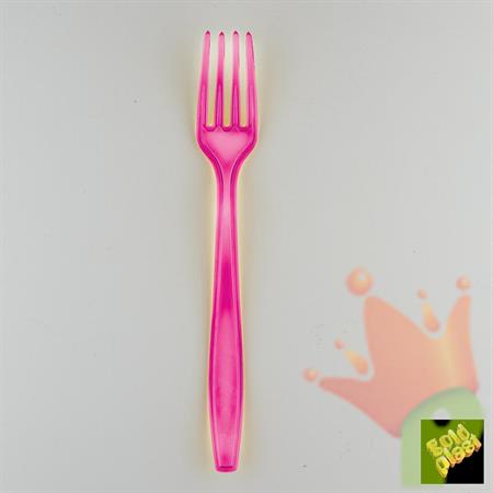FORCHETTA PESANTE FUCSIA 50 PZ