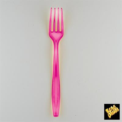 FORCHETTA PESANTE FUCSIA 50 PZ