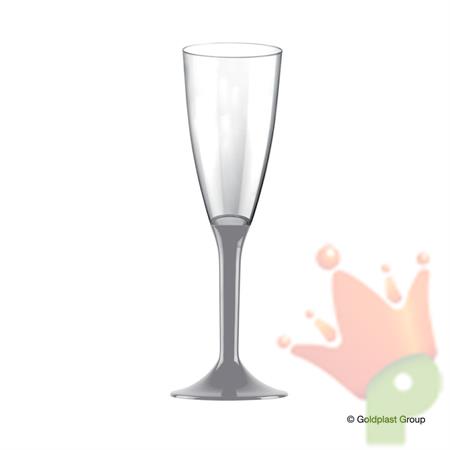 BASI PER FLUTE/CALICE/COPPE GRIGIO 20PZ