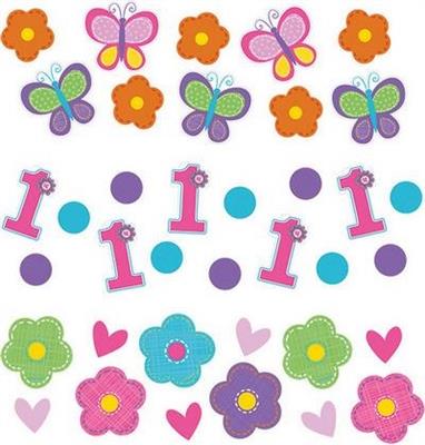 CORIANDOLI 1°COMPLEANNO SWEET BIRTHDAY GIRL 34GR