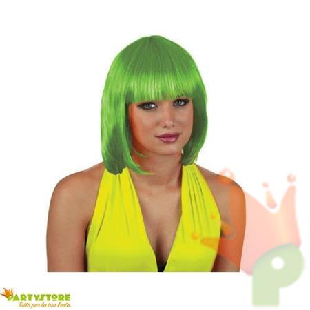 PARRUCCA CASCHETTO SEXY HOLLY VERDE