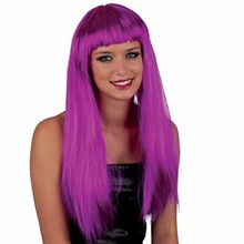 PARRUCCA LUNGA DONNA VIOLA