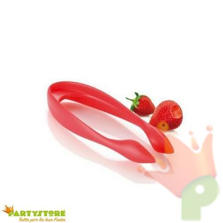 Pinza Depicciolatrice 10 cm per Fragole in plastica tescoma