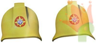 CAPPELLO IN CARTONCINO SAM IL POMPIERE 8PZ