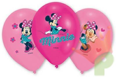 PALLONCINI 12INCH MINNIE 6PZ