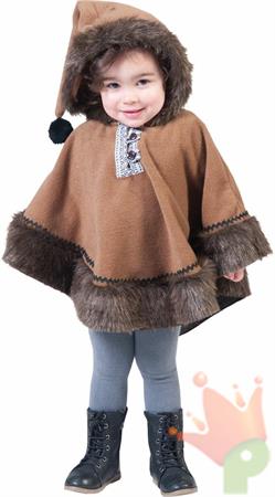 COSTUME BABY ALASKA NATURAL TG. UNICA