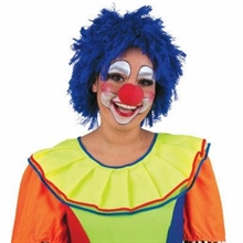 Parrucca Clown Blu