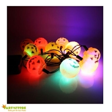 GHIRLANDA LUCI ZUCCHE HALLOWEEN CON MUSICA HORROR